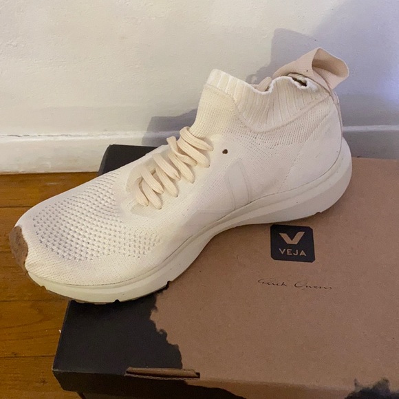 White Rick Owens x Veja Collab